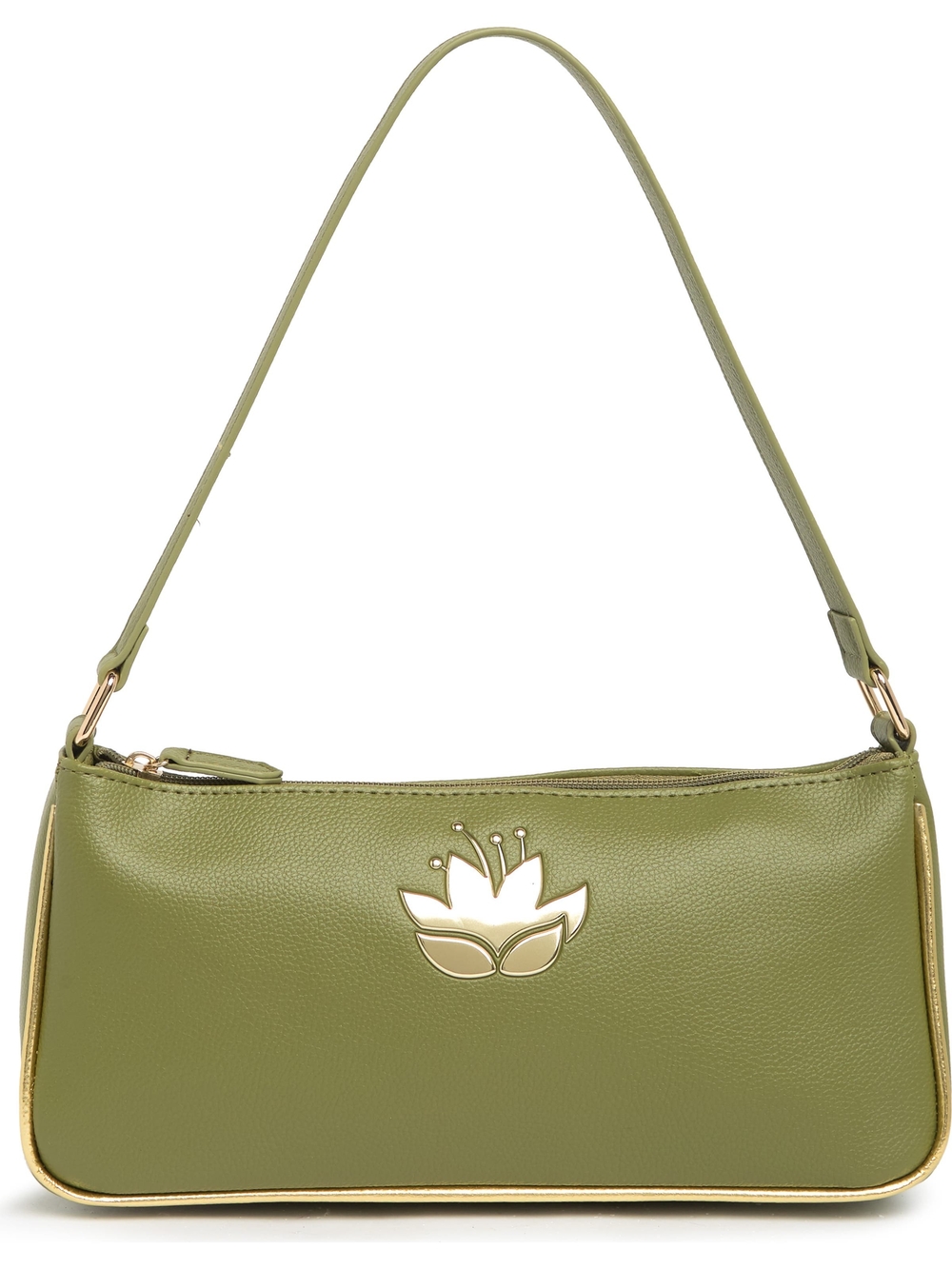Dani By Danielle Nicole Disney Princess Tiana Green Shoulder Bag w/Gold Trim NWT
